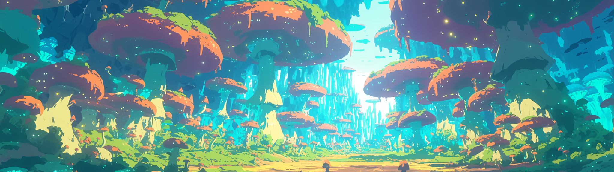 Mushroom Kingdom Concept Art